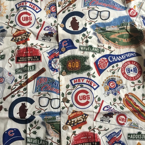 Sold Reyn Spooner Mens Size XL MLB CHICAGO CUBS - Picture 2 of 3